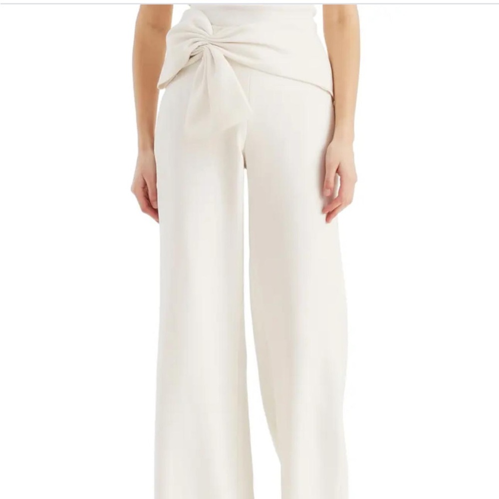 Sachin + Babi Cream Wide-Leg Pants